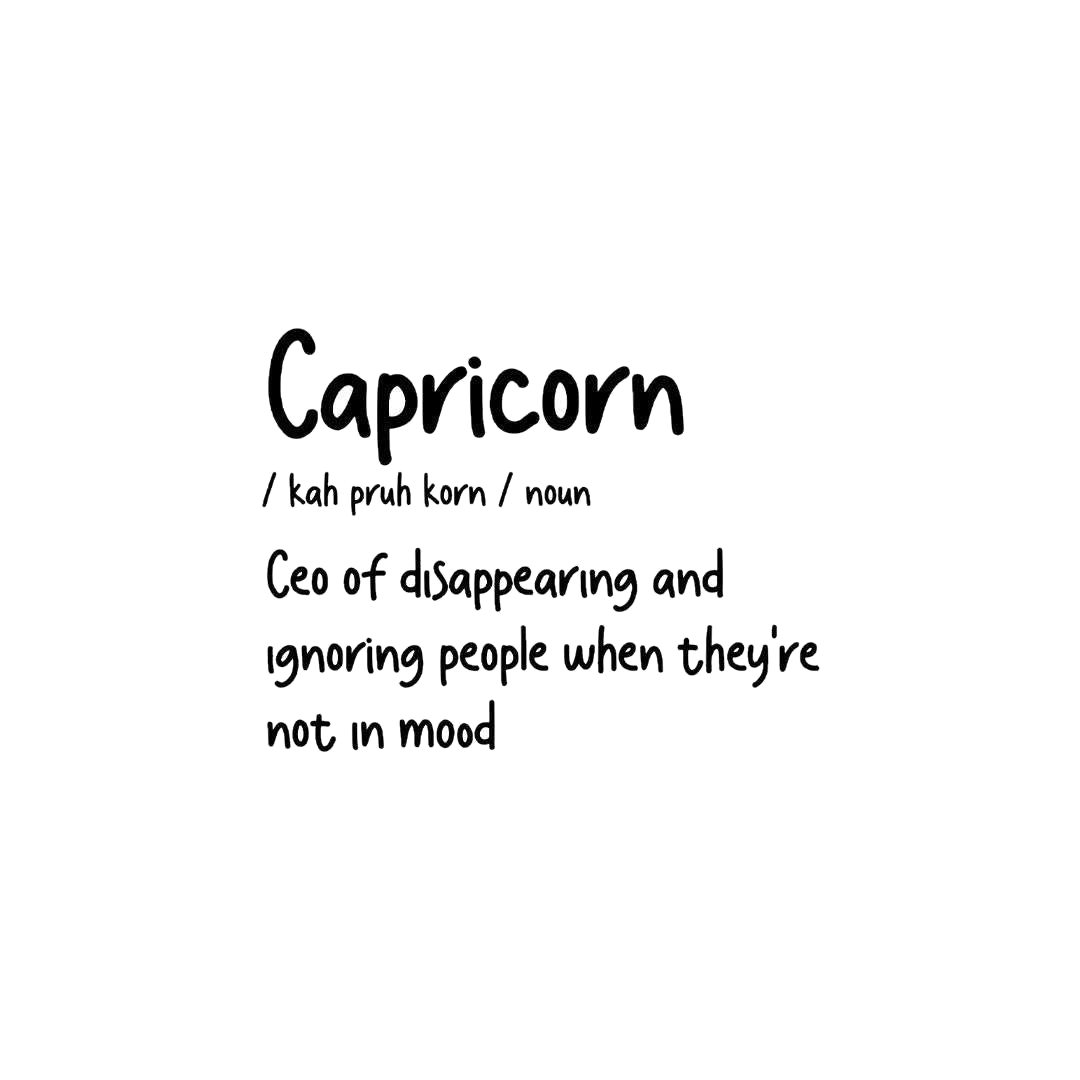 Capricorn Sticker